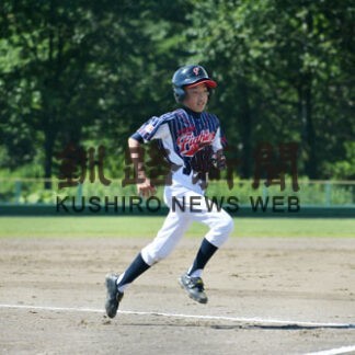 釧新旗少年野球　ベスト４出そろう(2022-08-14)