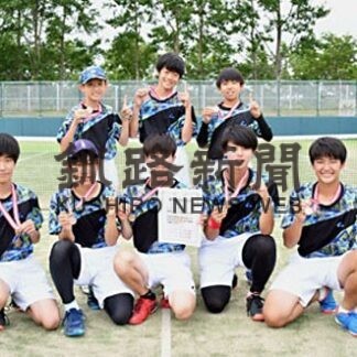 青陵中男子全道３位　１４年ぶりの表彰台(2022-08-09)