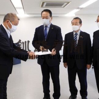 周辺自治体協　道防衛局にオスプレイ安全対策など要望(2022-09-23)