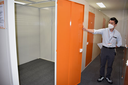 釧路市にレンタル倉庫 オカモト、車両で乗り入れ楽に搬出入(2022-09-16)