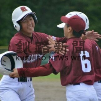 釧路一の座を懸け熱戦　釧新旗中学新人野球、釧青陵など４強_1(2022-09-04)