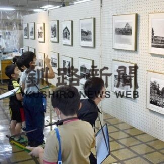 昔の建物、町並み紹介　標茶でパネル展(2022-09-24)