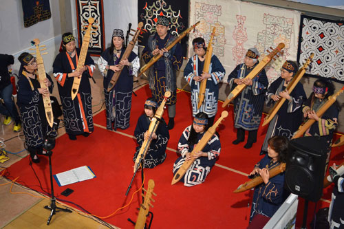 アイヌ文化の魅力再認識 標茶ニタイ・ト 試食やムックリ製作(2022-10-20)