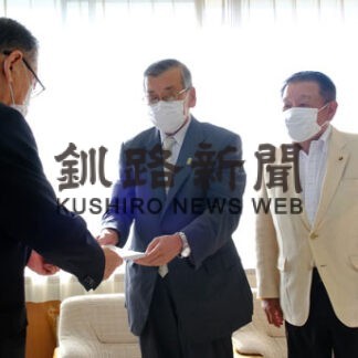 根室市監査委、市長に決算審査意見書提出(2022-10-12)