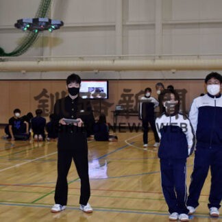 桜が丘中生、出前授業で計測・制御システム学ぶ(2022-10-26)