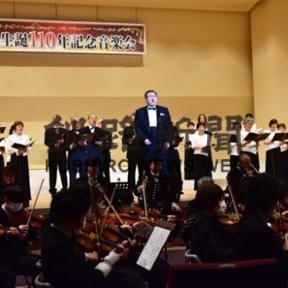 ３年ぶり北国讃歌に喝采　市民ら１００人根室の四季演唱(2022-11-29)