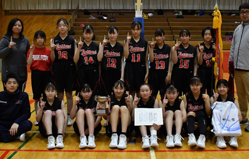 男子・釧鳥取西、女子・釧鳥取優勝 バスケ全道新人戦北大会予選会_1(2022-11-22)