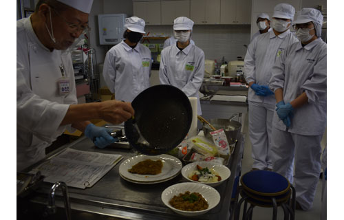 シカ肉料理、地元食材で 道、中標津農高で出前講座(2022-11-30)