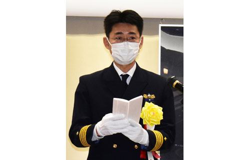 「さろま」に北方警備期待 根室海保 巡視船の就役披露式(2022-11-27)