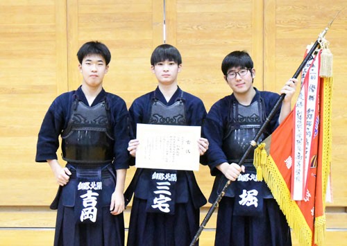 釧路A(市町村対抗)、釧北陽(高校男子)連覇 剣道・東北海道市町村対抗大会_1(2022-11-08)