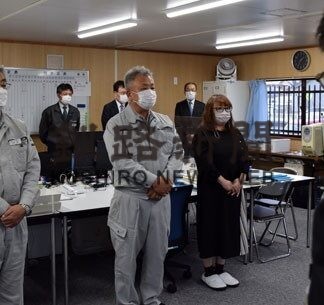 来い冬将軍！　釧路市除雪センター開設式(2022-11-22)