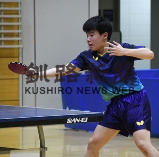 男子・熊谷（釧春採）、女子・鈴木（釧鳥取）制す　釧路地区中学卓球新人戦(2022-11-22)