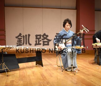 箏の音色聴衆魅了　國澤さん親子競演(2022-11-12)