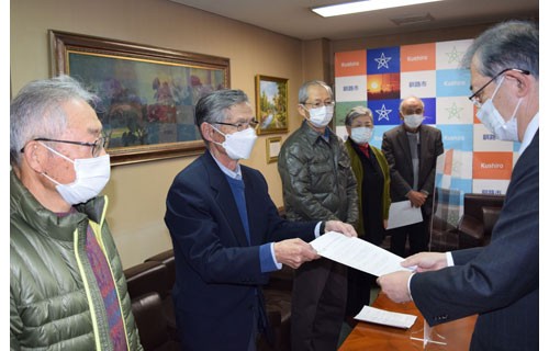支所廃止条例案提出撤回求め 市民団体が要望書(2022-12-04)