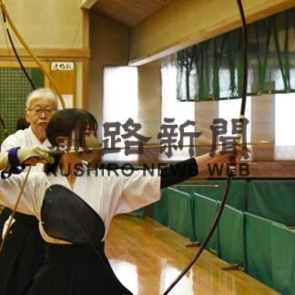 的に一矢集中　弓道納射会(2022-12-19)