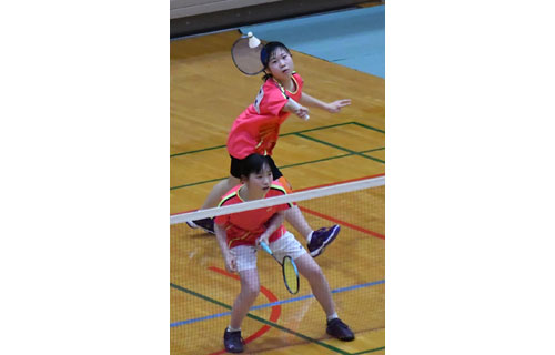シングルス木下V ダブルスは渡邊・佐藤組 バドミントン中学新人選手権_1(2022-12-05)