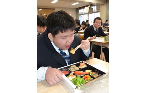 厚岸の食材 ふんだんに 豊かな海づくり大会弁当(2022-12-06)