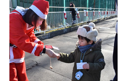 スタンプラリー楽しいね 動物園でクリスマスZOO(2022-12-18)