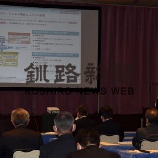 ＳＤＧｓで企業価値向上　釧路建設業協会例会で講演(2022-12-15)
