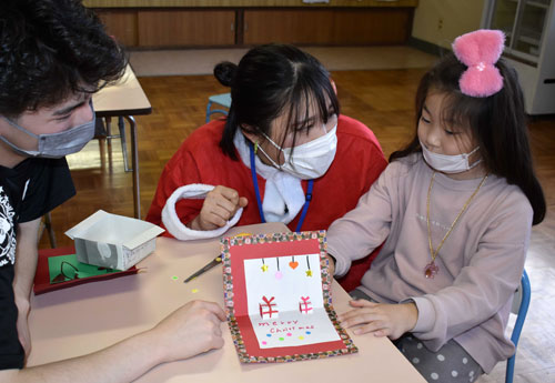 小学生らとてらこやXマスイベント 道教大釧路校研究室(2022-12-18)