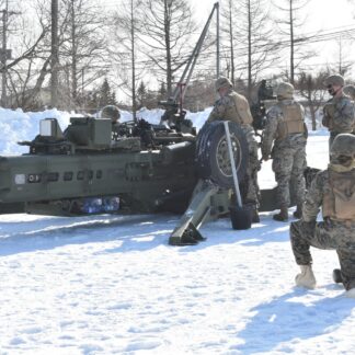 矢臼別実弾訓練前に米軍が説明会(2023-01-24)