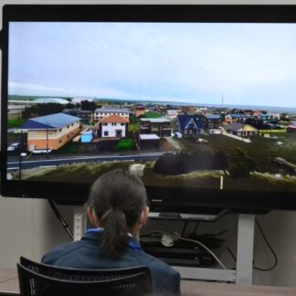 津波襲来、ＣＧで再現　浜中ＶＲ動画完成(2023-01-24)