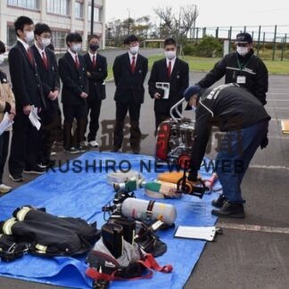 第１部　防災教育④　根室高校　地域防災リーダー育成(2023-01-06)