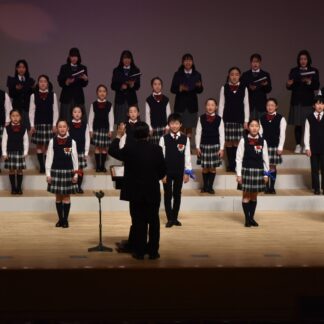 丸山小合唱部、感謝の気持ちで伸びやかに１３曲　(2023-02-24)