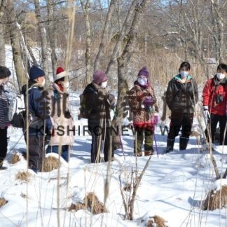 自然、産業理解深める　浜中エコツアー(2023-02-09)