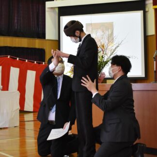 白糠養護学校閉校式、４２年の歴史に幕(2023-02-05)