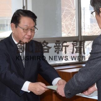 発注工事など市に要望書　建設関連団体連絡協(2023-02-23)