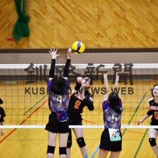遠矢・春採・別保が優勝　中学バレー(2023-02-14)