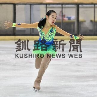 在津（弟子屈中１年）シニア制す　フィギュア(2023-03-14)