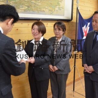 道立広域公園、早期整備を　署名１万筆と要望書提出(2023-03-15)