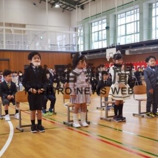 目標胸に新たな一歩　白糠学園入学式(2023-04-10)