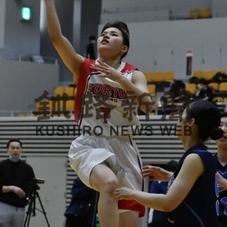 男子釧北陽、女子釧湖陵Ｖ　バスケ釧路地区Ｕ─１８春季大会_1(2023-04-25)