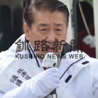 知事・道議選きょう投開票　道議選７氏、最後の訴え_2(2023-04-09)