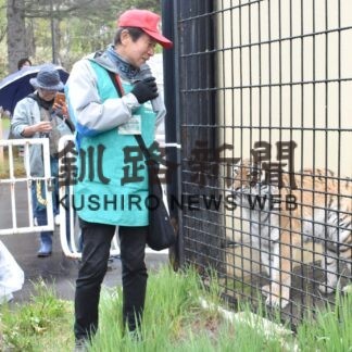 ココア１５歳、釧路市動物園で４年ぶり誕生会(2023-05-22)
