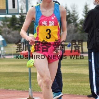 白糠庶路学園・朝井、中学８００大会新Ｖ　陸上春季選手権　(2023-05-09)