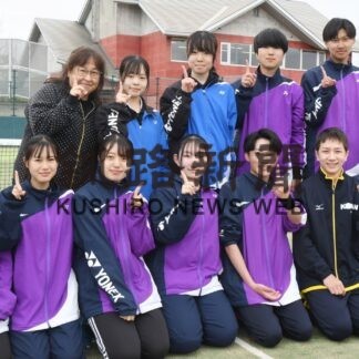 釧江南アベックＶ　高体連テニス釧根支部予選(2023-05-22)