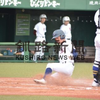 釧湖陵 ４強一番乗り　全道高校野球釧根支部予選_2(2023-05-11)