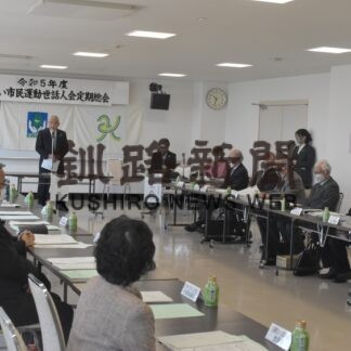 釧路の３団体が総会(2023-05-02)