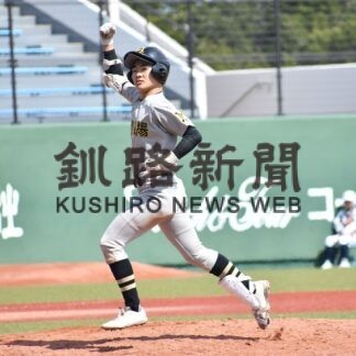 釧湖陵 ４強一番乗り　全道高校野球釧根支部予選_1(2023-05-11)