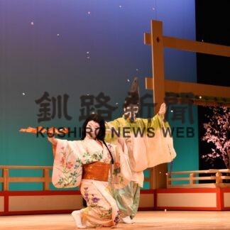 日本舞踊の花柳寿芳久さんが創作舞台(2023-05-22)