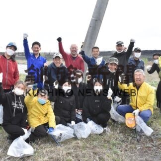 ＳＮＳ通じごみゼロ活動　市民団体が清掃に汗(2023-05-08)