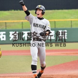 釧工業 投打で圧倒　高校野球北大会釧根支部予選【釧路市】(2023-06-25)
