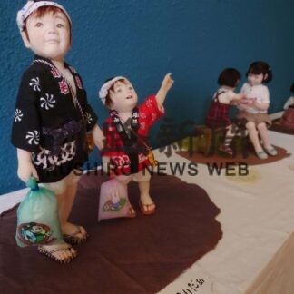 創作人形、表情豊かに　弟子屈の江口さん作品展【弟子屈】(2023-06-19)