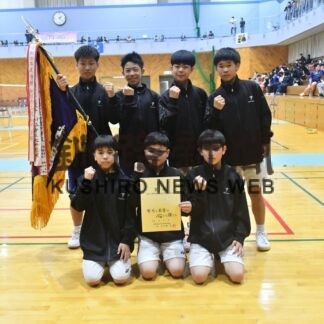 ＣＢＢＣ白糠、ノーススタージュニア制す　中体連釧路地区バドミントン【釧路町】(2023-06-19)
