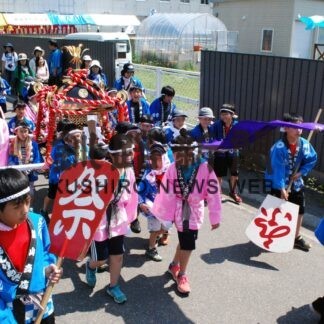 城山の夏、４年ぶりに彩り　８日に「もしりや子供みこし祭」【釧路市】(2023-07-01)