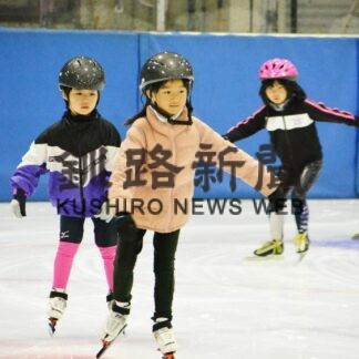 フォーム確かめ初滑り　ショートの練習会　釧路スケート連盟【釧路市】(2023-06-05)